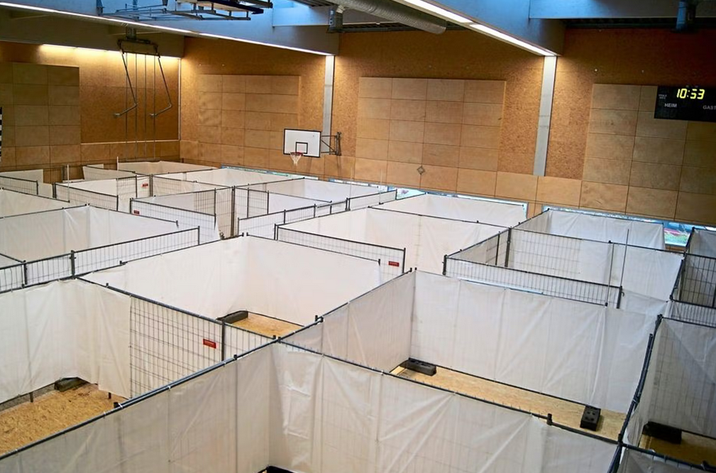 Neue Zweifachhalle wird bald Flüchtlingsunterkunft